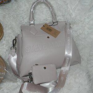 Steve Madden Pebble Grain Leather Satchel🆕SHIPS FAST😮‍💨⚡🚚